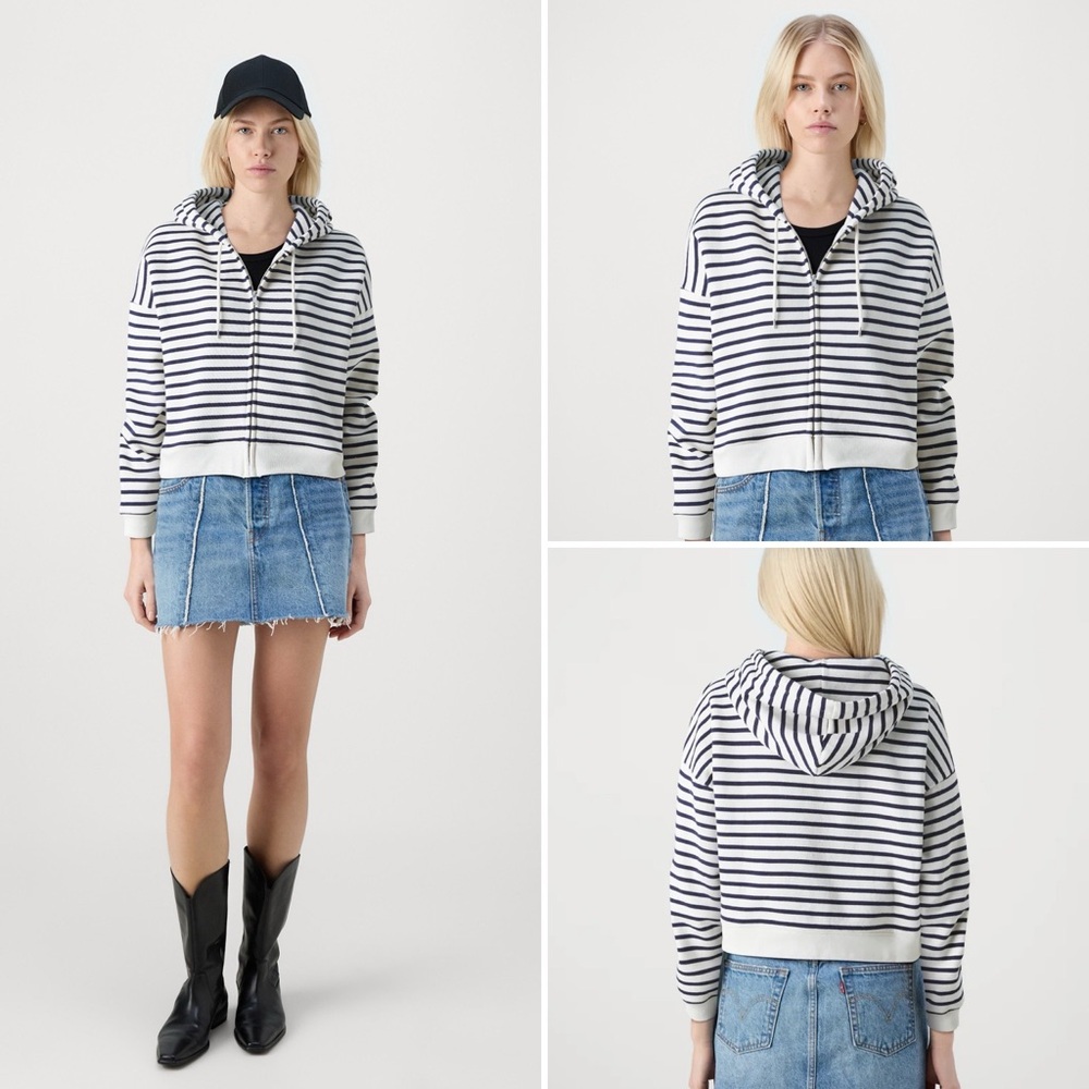 GAP VintageSoft Crop Hoodie